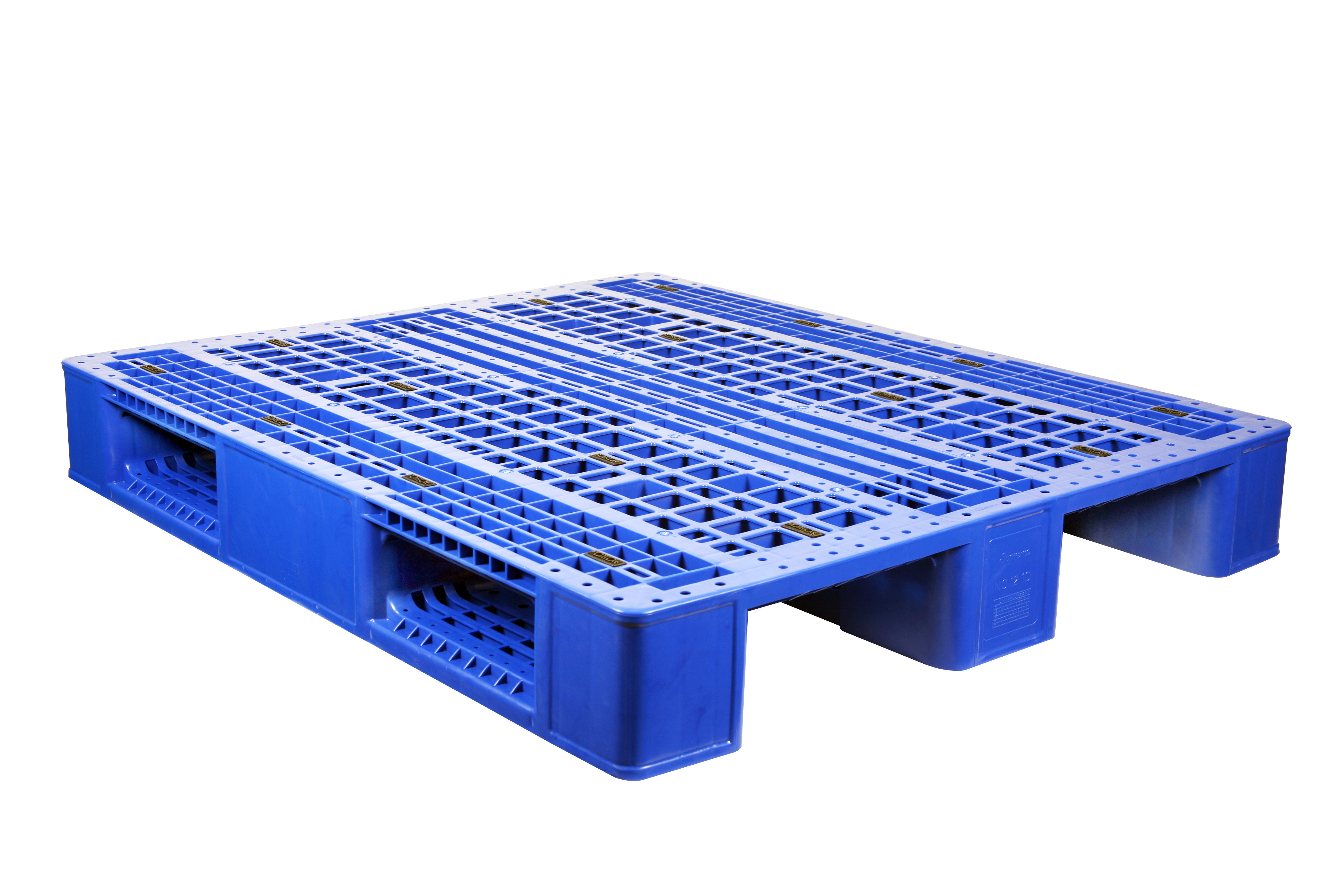 Plastic Pallet - High-density Polyethylene, 48x40 Inches, Durable And Lightweight Design For Efficient Loading
