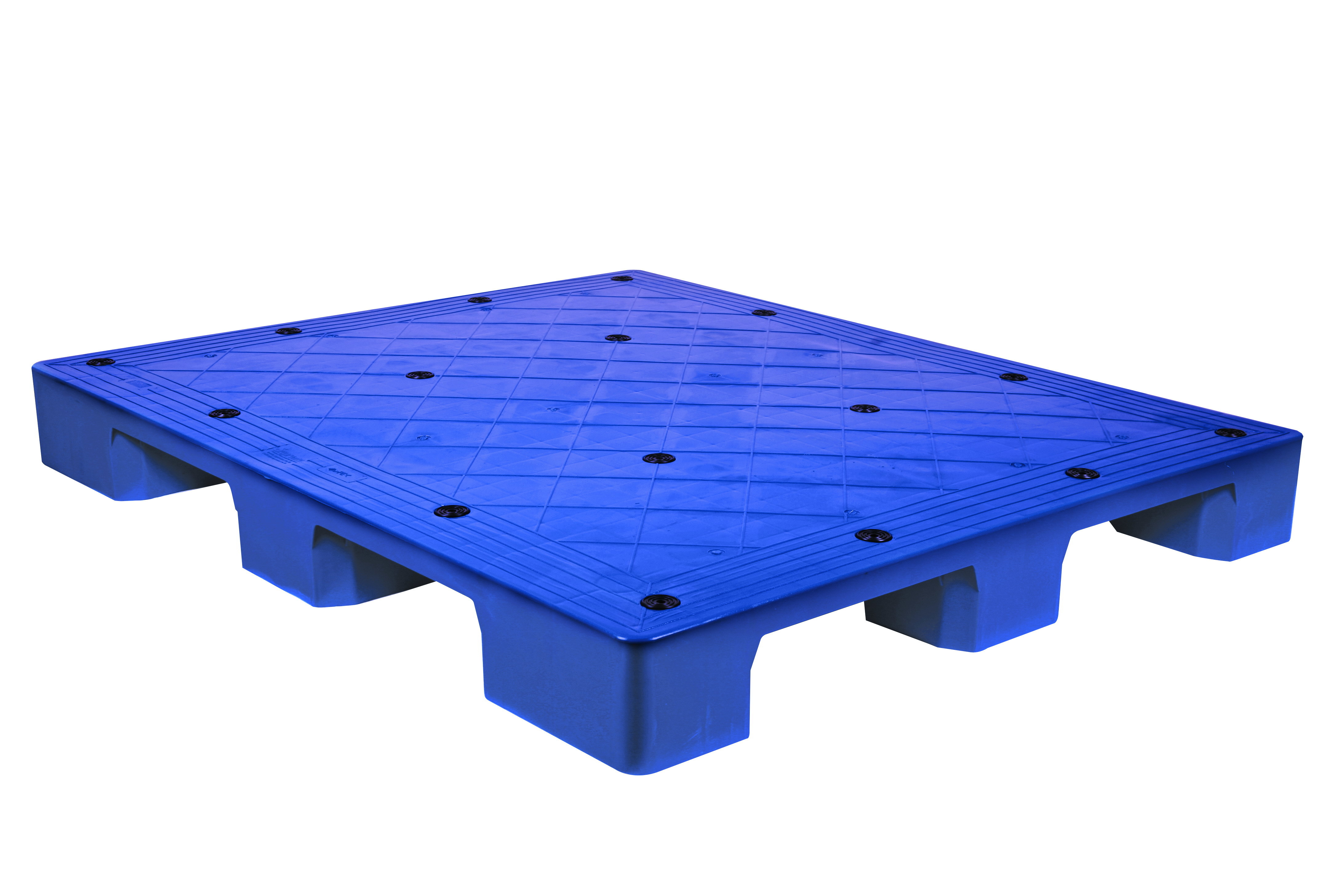 Plastic Pallet - High-density Polyethylene, 48x40 Inches, Durable And Lightweight Design For Efficient Loading