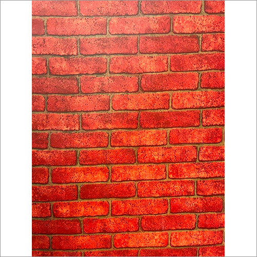 लाल ईंट स्वयं चिपकने वाला स्टिकर
