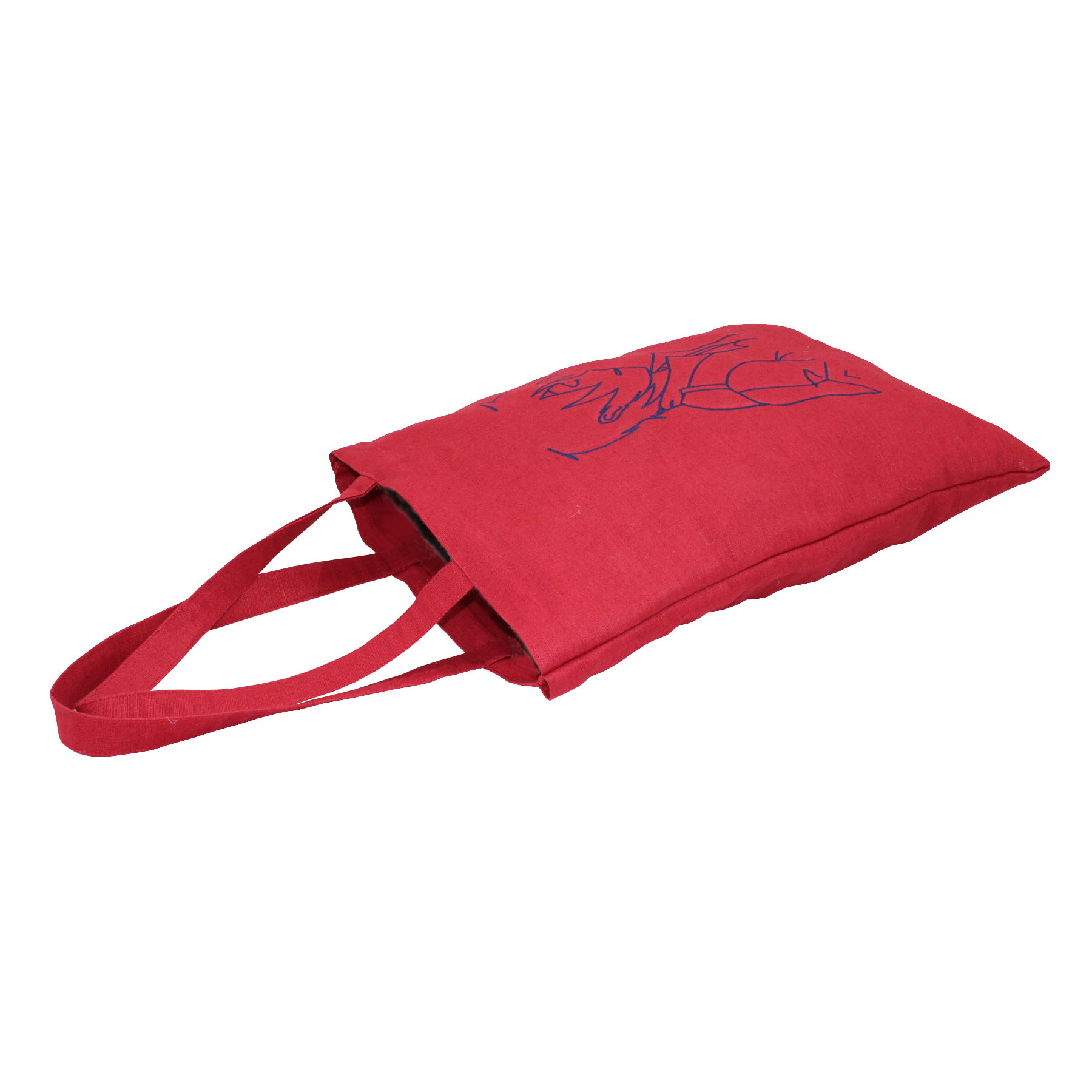 Juco Grocery Bag With Front Screen Print Capacity: 5 Kgs Kg/day