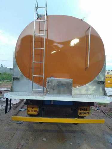 मदुरै फूड ग्रेड स्टेनलेस स्टील रोड मिल्क स्टोरेज टैंकर