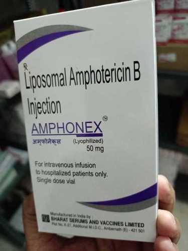 Liposomal Amphotericin B - Liquid Injection, Recommended Dosage As Suggested, Suitable For All, Store In Cold & Dry Place