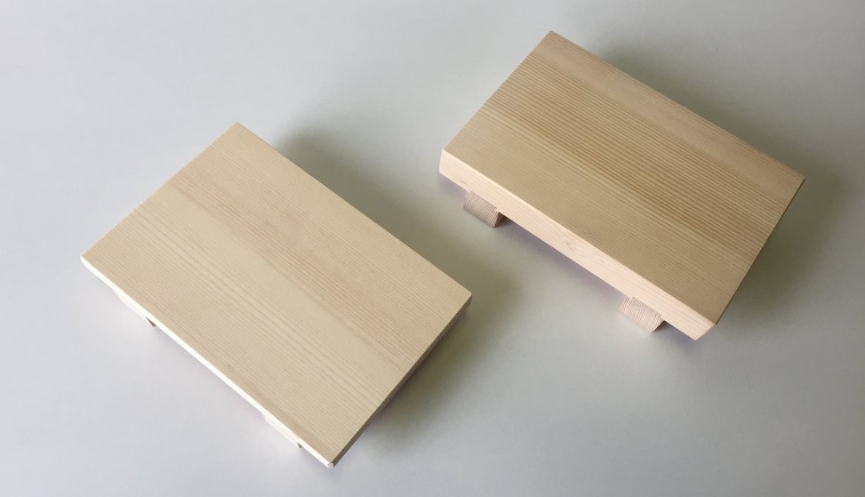 Natural Wooden Japanese Sushi & Sashimi Plate Cookware Kitchenware Professional Household Made In Japan