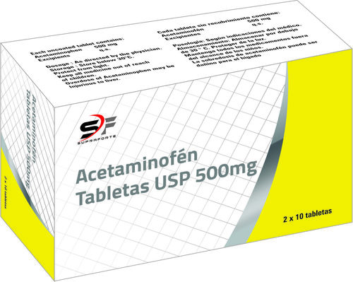 एसिटामिनोफेन टैबलेट