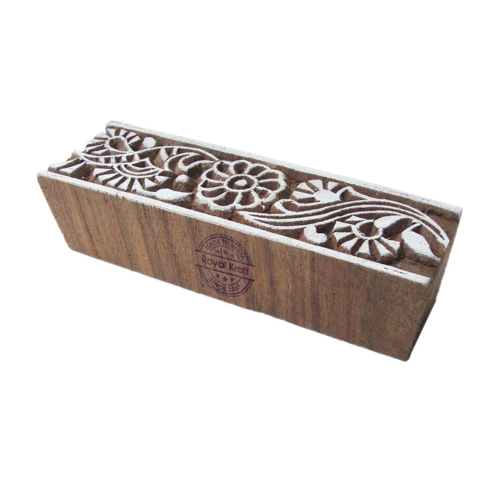 Border Wooden Block Printing Stamps Core Material: Wood