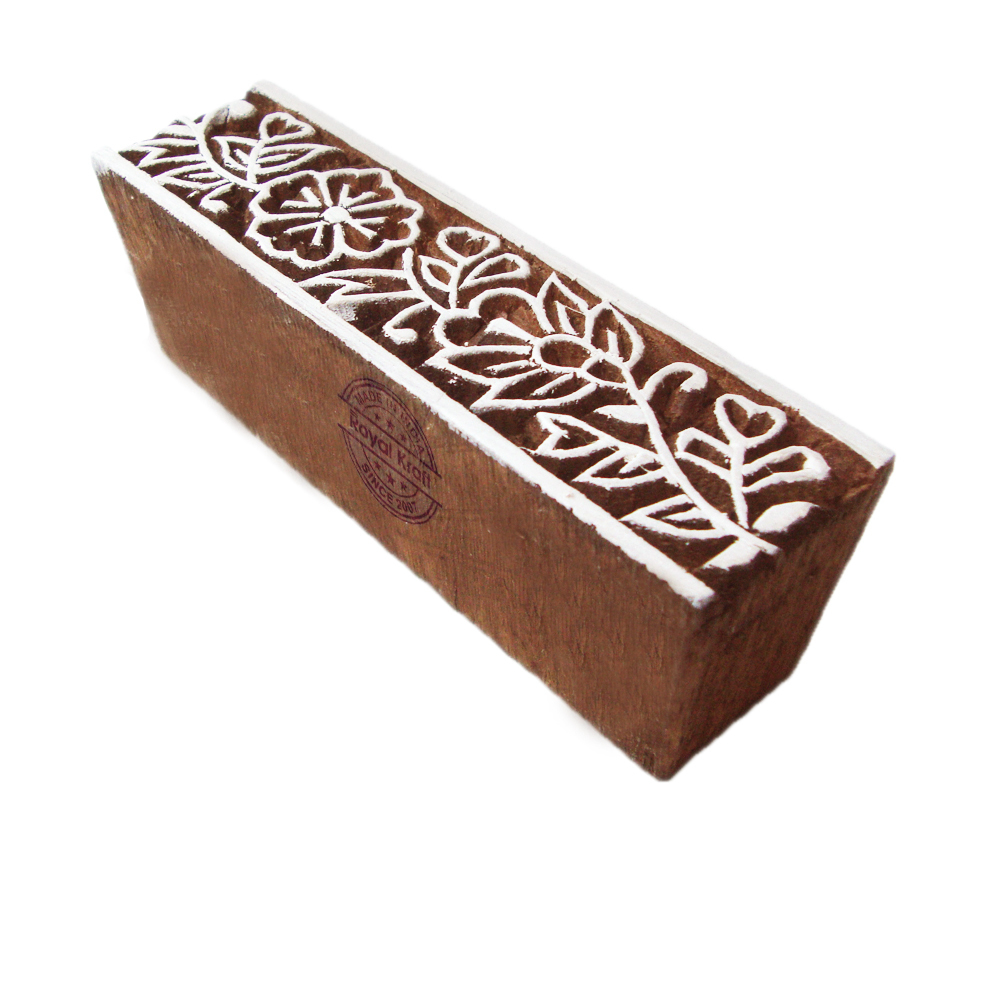 Border Wooden Block Printing Stamps Core Material: Wood