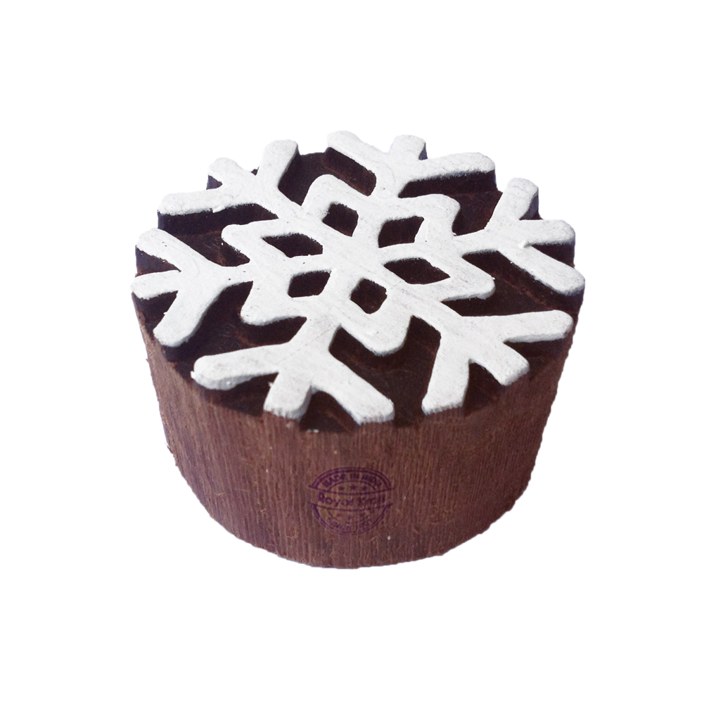 Star Wooden Block Printing Stamps Core Material: Wood