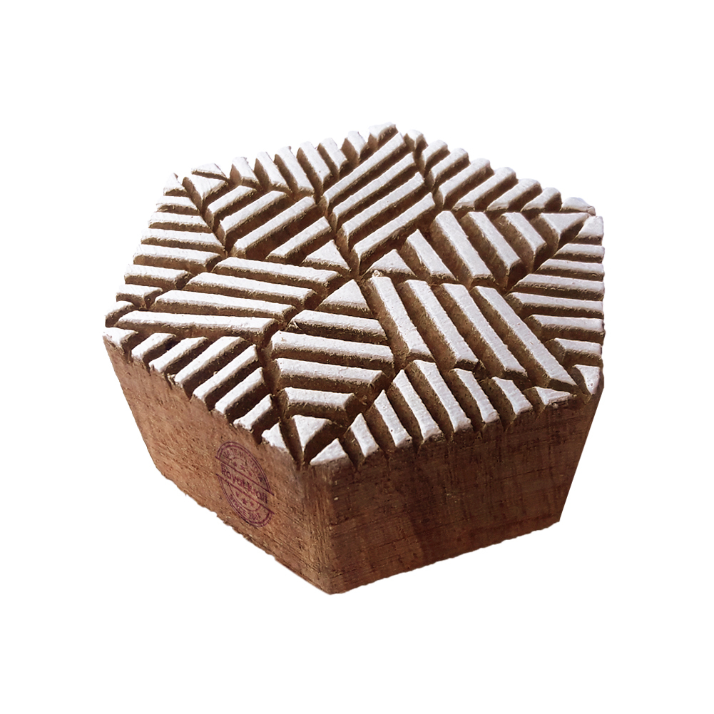 Star Wooden Block Printing Stamps Core Material: Wood