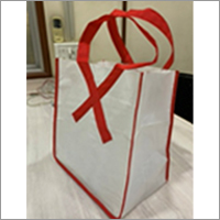 सफेद पीपी बुना हुआ शॉपिंग बैग