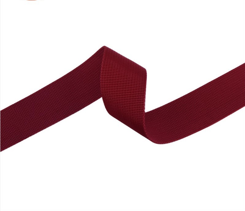 Plain Polypropylene Webbing Fast Colors