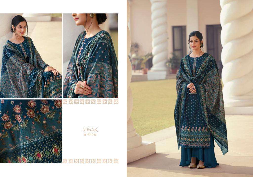 Multi Color Glossy Sringar Jam Satin Digital Print With Khatli Work Straight Salwar Suit Catalog