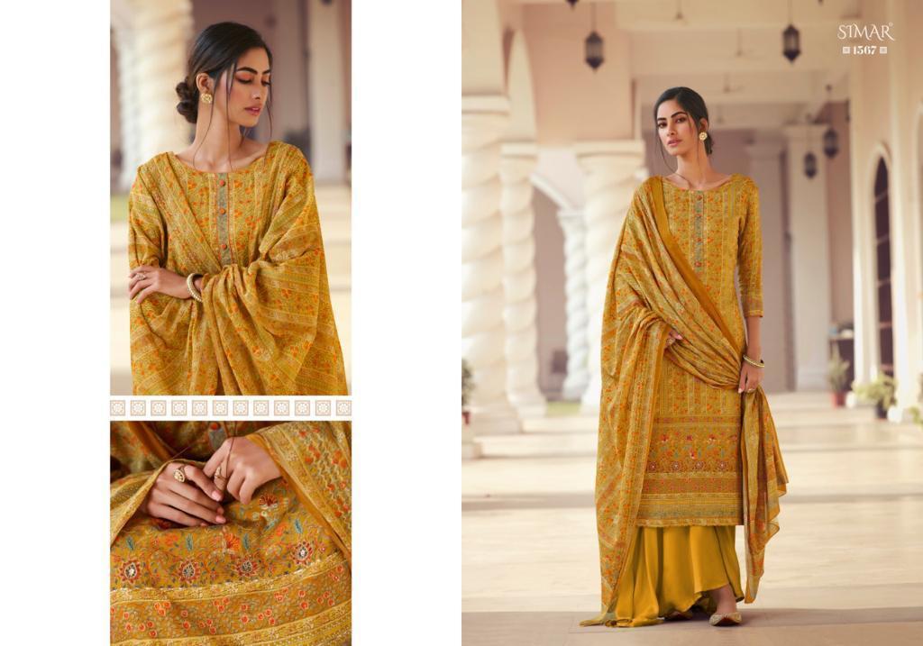 Multi Color Glossy Sringar Jam Satin Digital Print With Khatli Work Straight Salwar Suit Catalog