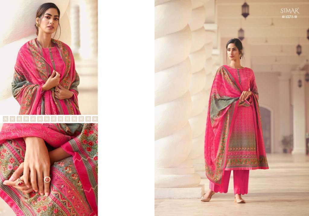 Multi Color Glossy Sringar Jam Satin Digital Print With Khatli Work Straight Salwar Suit Catalog