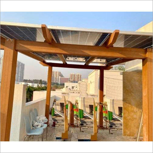 5KWP Pergola Roof top Solar Installation Services