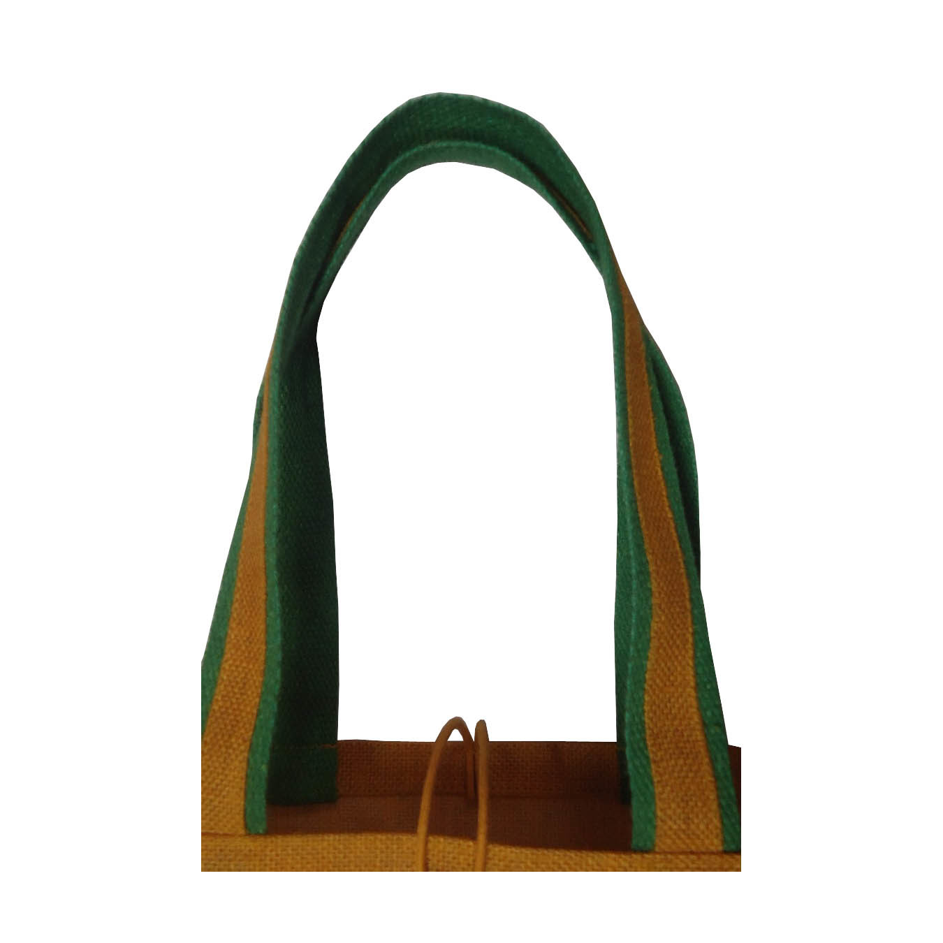 Re-useable Button Closure Pp Laminated Jute Bag
