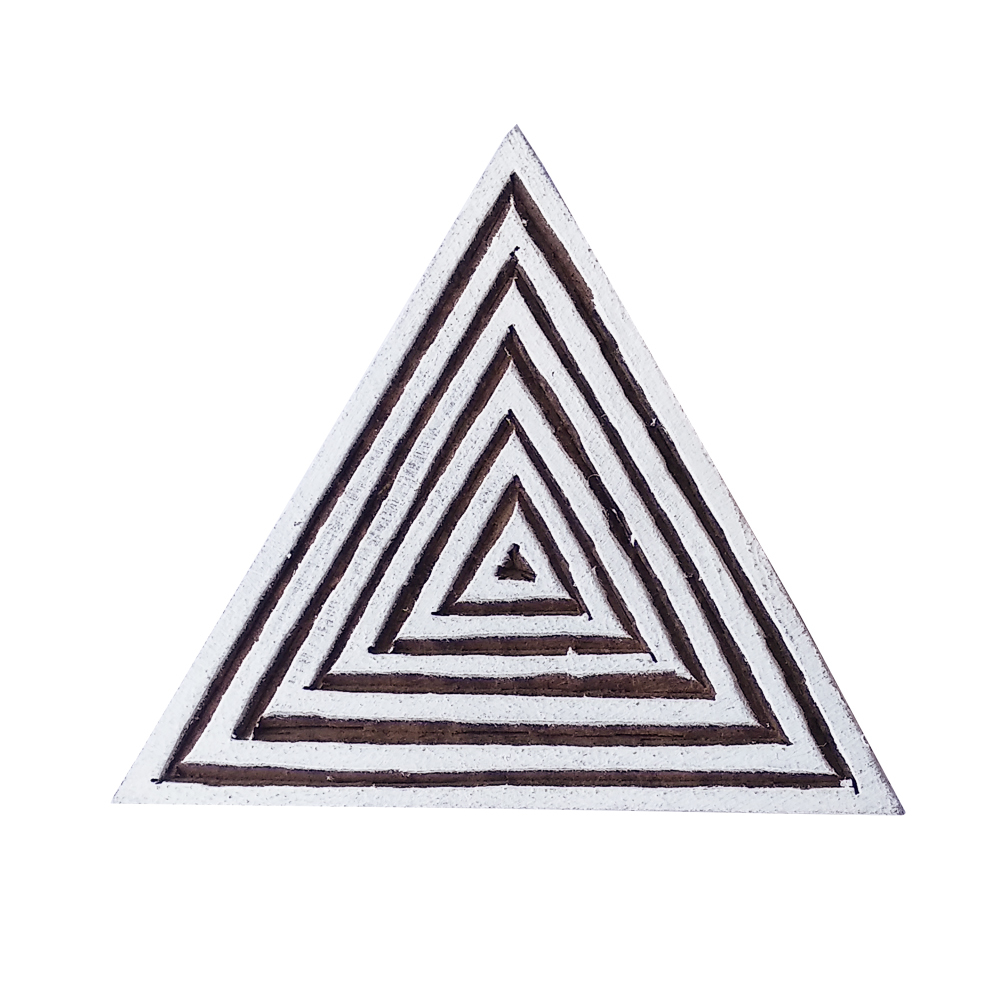 Star Wooden Block Printing Stamps Core Material: Wood