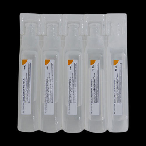 इंजेक्शन के लिए लिक्विड स्टेराइल वाटर