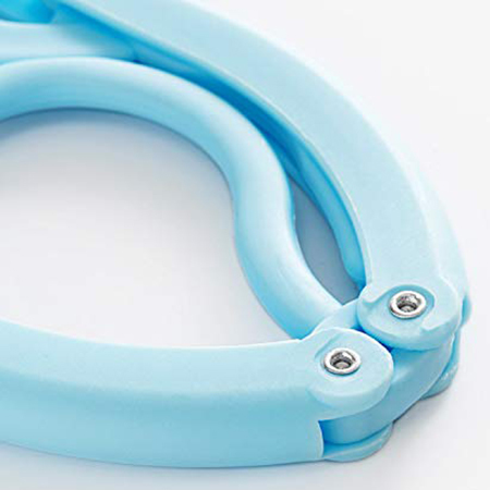 प्लास्टिक फ़ोल्ड करने योग्य हैंगर