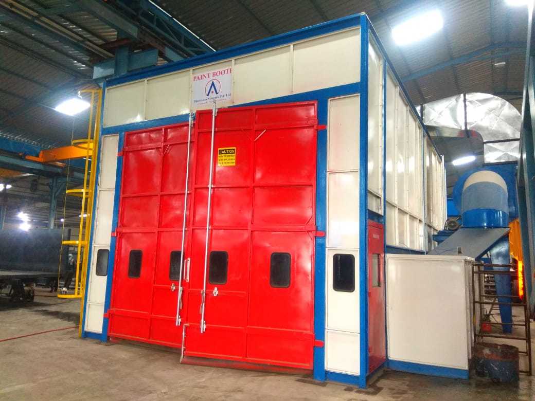 Customize Semi Automatic Liquid Paint Booth