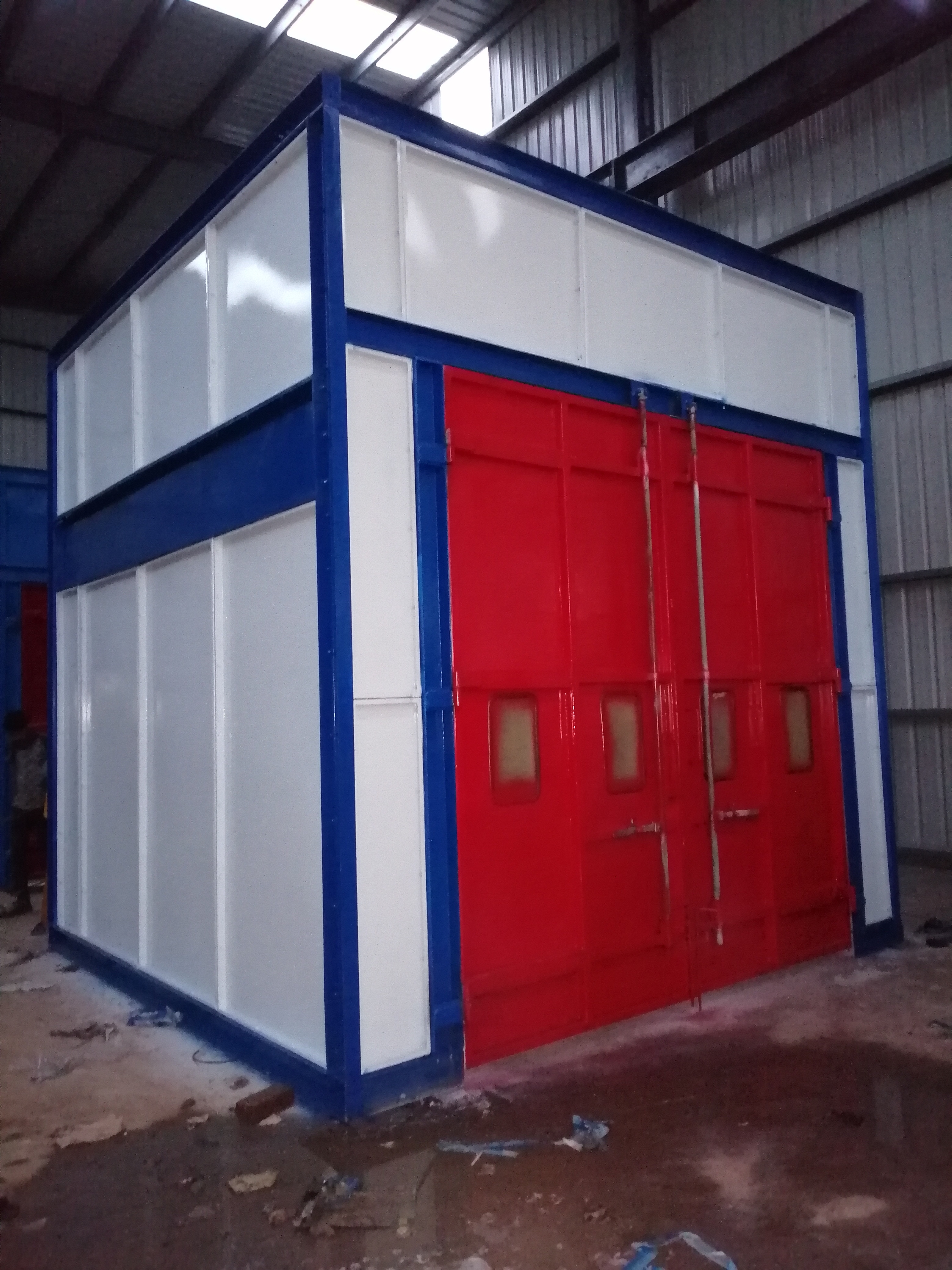 Customize Semi Automatic Liquid Paint Booth