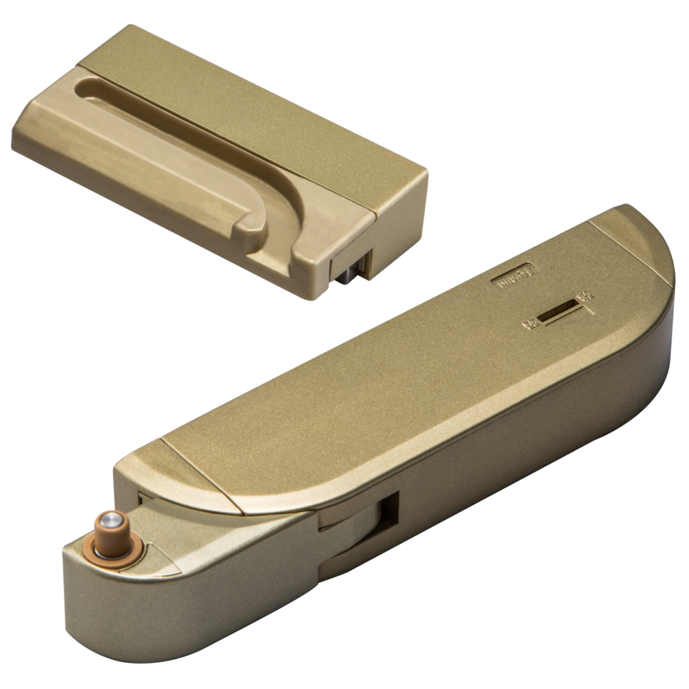 Gray Kuriki Hinged Door Closer