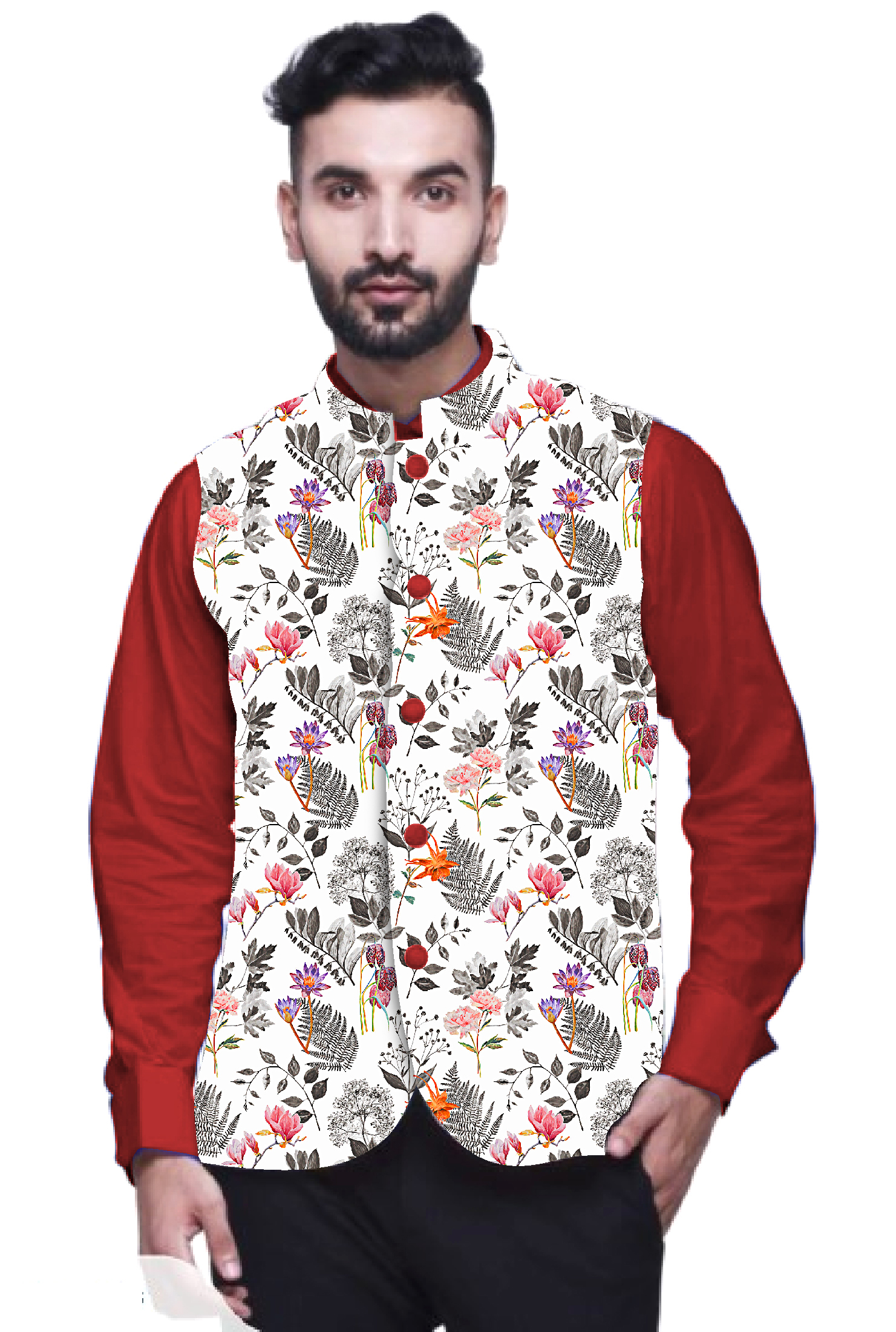 Digital Print Blazers - 30 Kg Quality, 58-inch Width | Superior Fabric For Striking Visual Appeal And Lasting Comfort