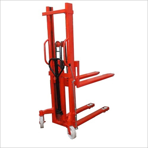 Manual Hydraulic Stacker - Durable Steel Design | New Industrial Equipment for Efficient Material Handling