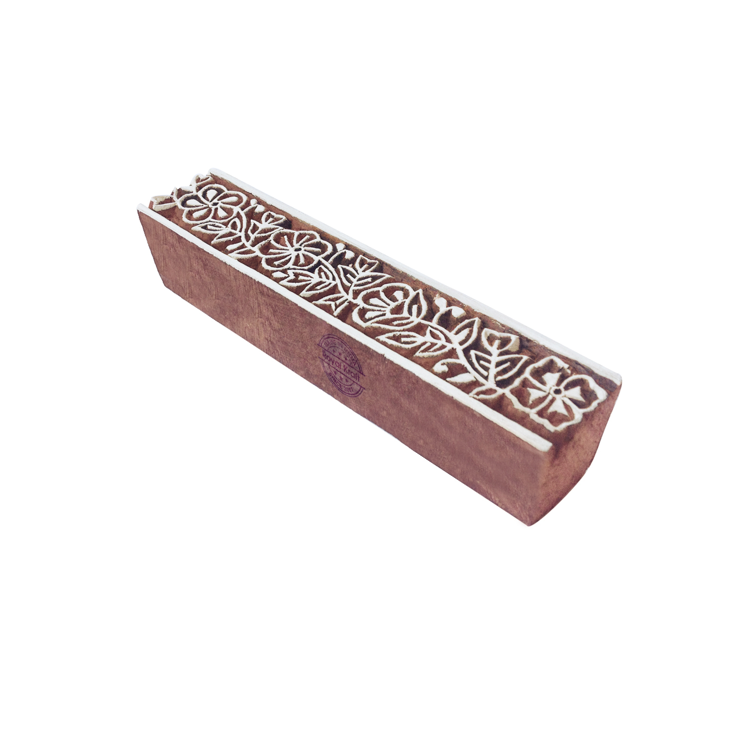 Border Wooden Block Printing Stamps Core Material: Wood