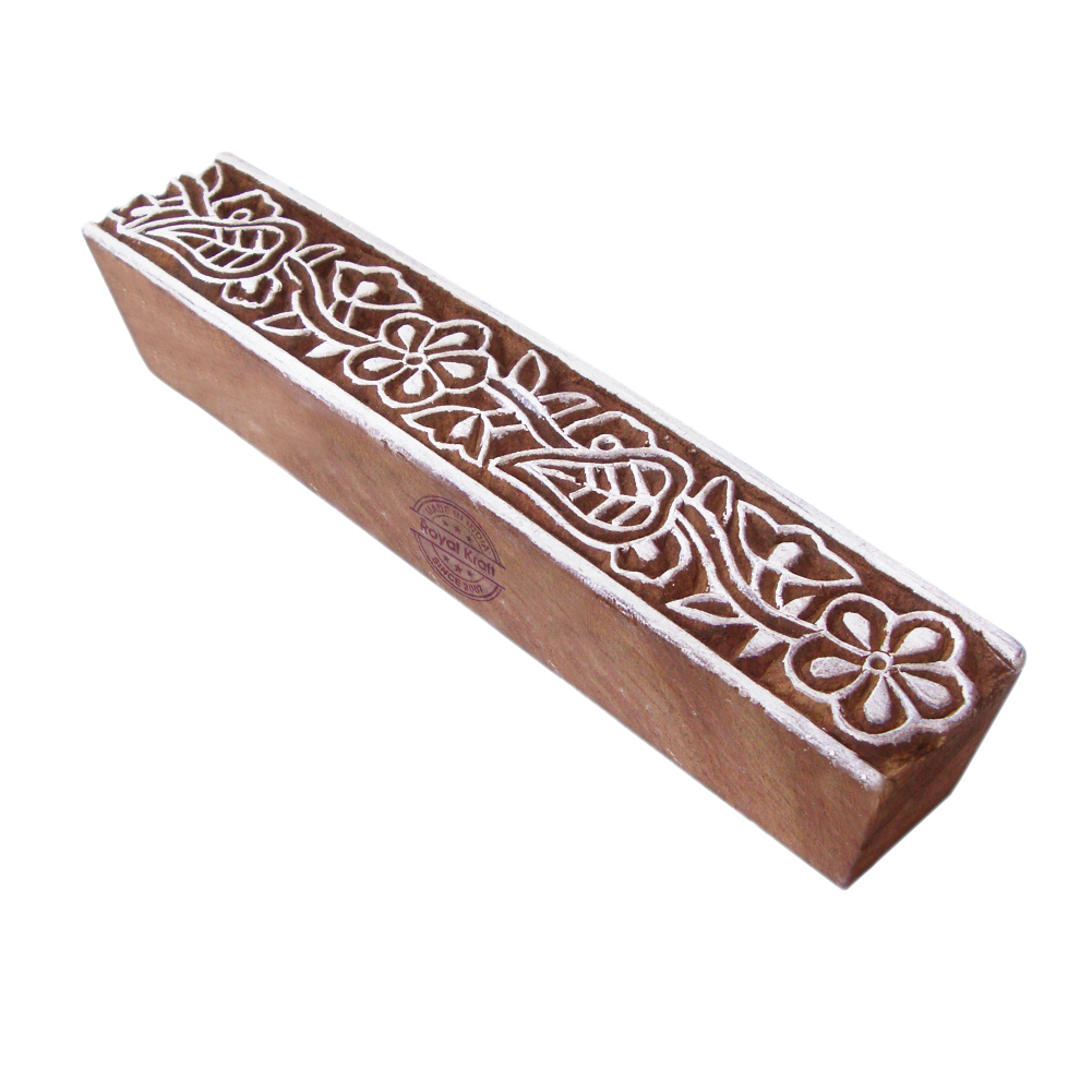 Border Wooden Block Printing Stamps Core Material: Wood