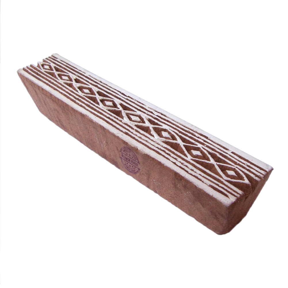 Border Wooden Block Printing Stamps Core Material: Wood