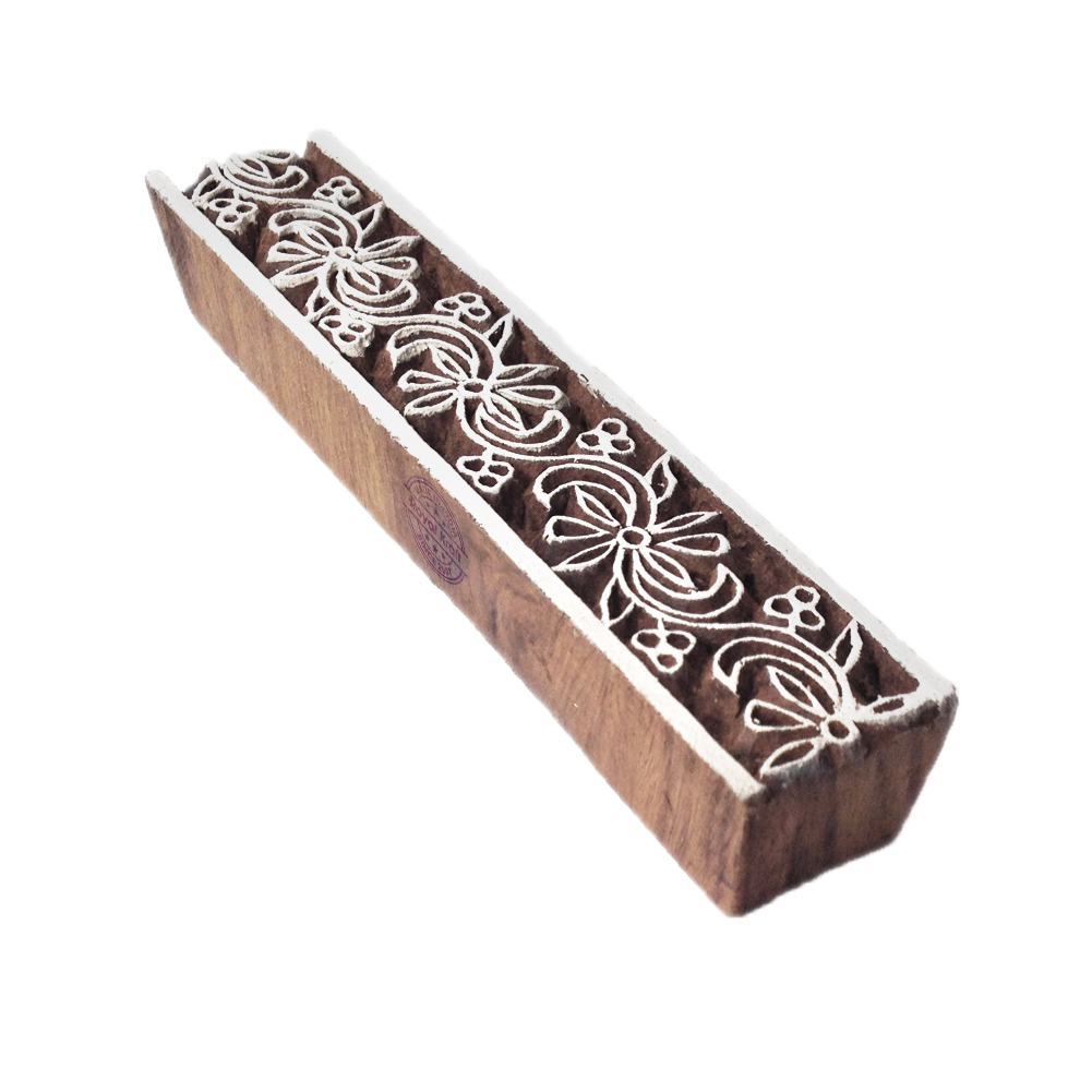 Border Wooden Block Printing Stamps Core Material: Wood