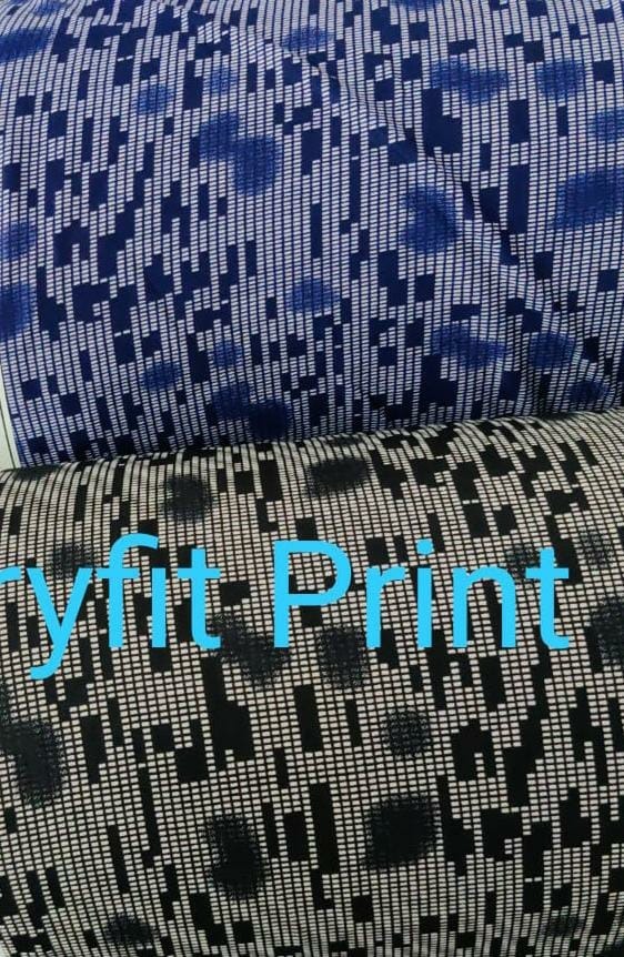 Polyester Dryfit Printed Fabric - 220 Gsm, 60 Inches Width | Exceptionally Soft, Quick Dry, Stretchable, Suitable For Activewear And Travel Bags