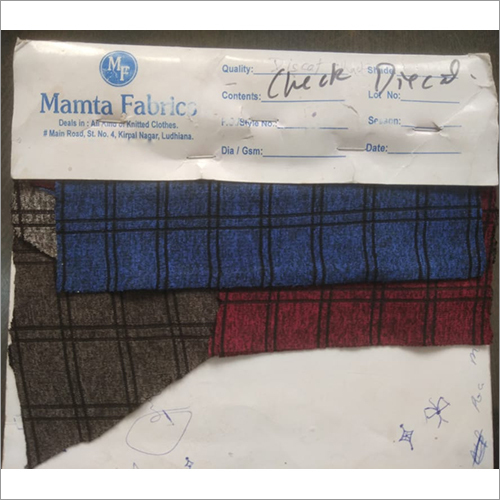 Check Dyed Fabric - Lightweight Texture,  All-Season Versatility | Check Pattern and Customizable Weight Options