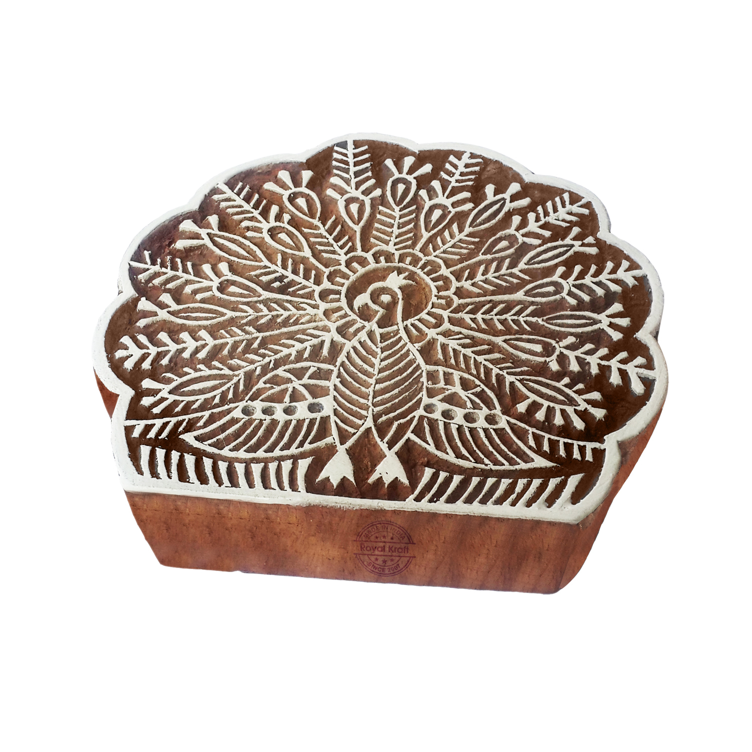 Large Animal Wooden Block Printing Stamps Core Material: Wood