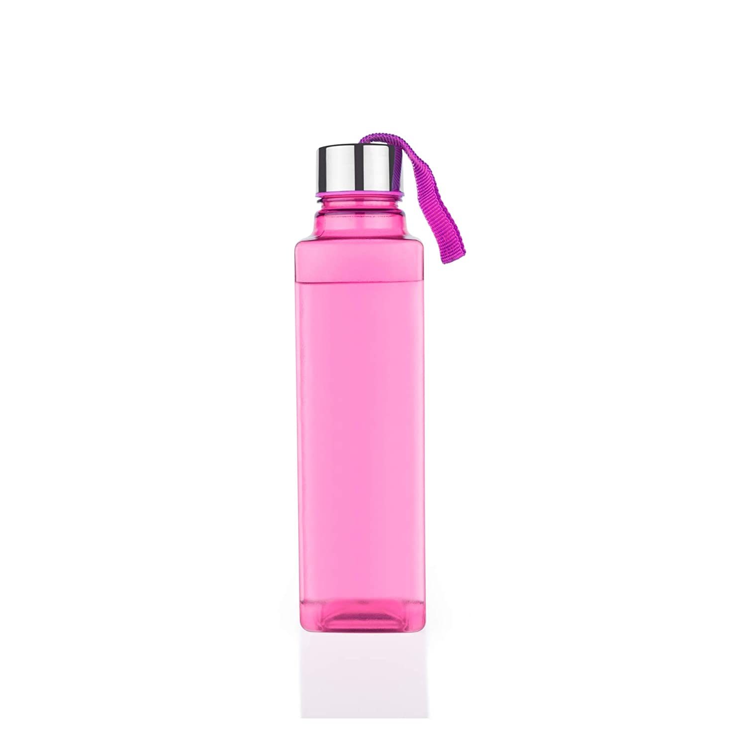 Square Shape Multicolor Water/fridge Bottle
