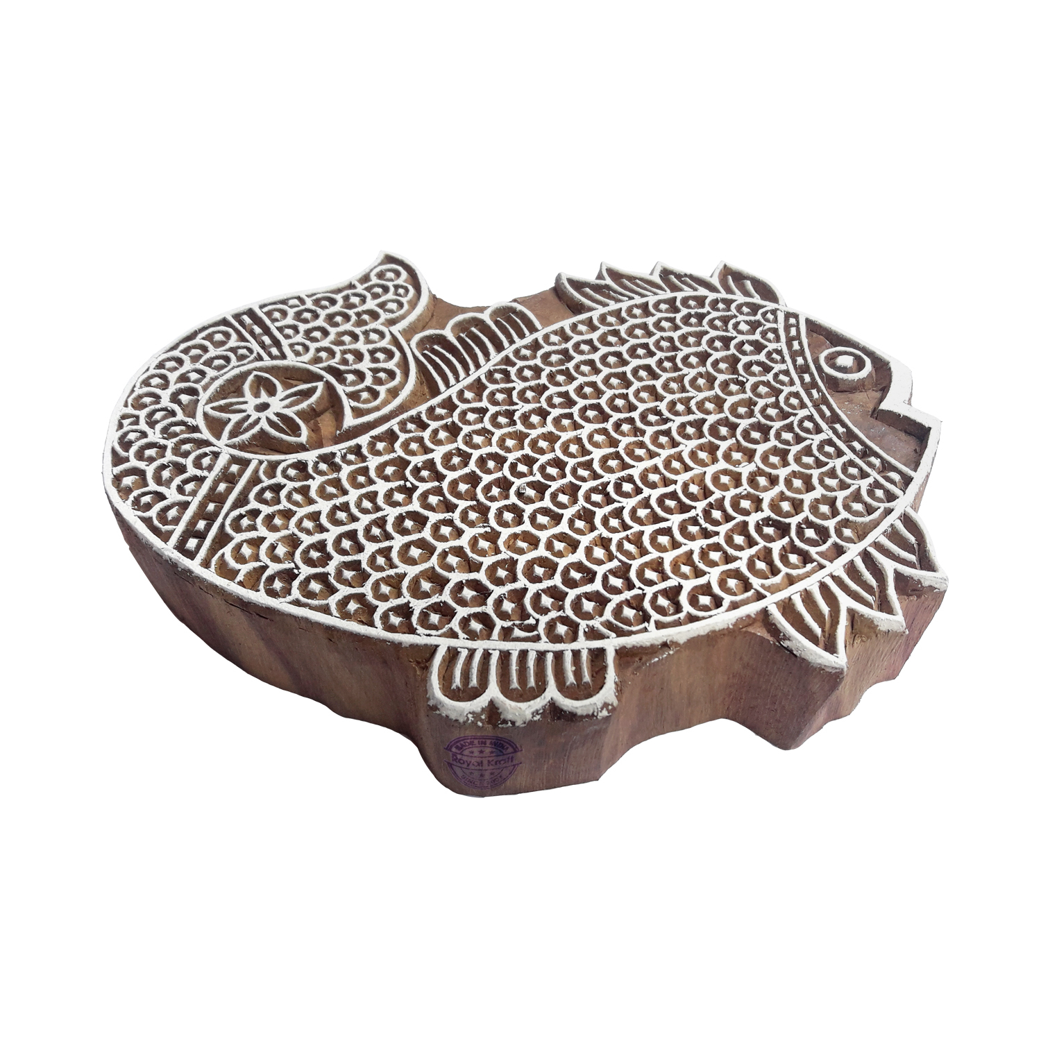 Large Animal Wooden Block Printing Stamps Core Material: Wood