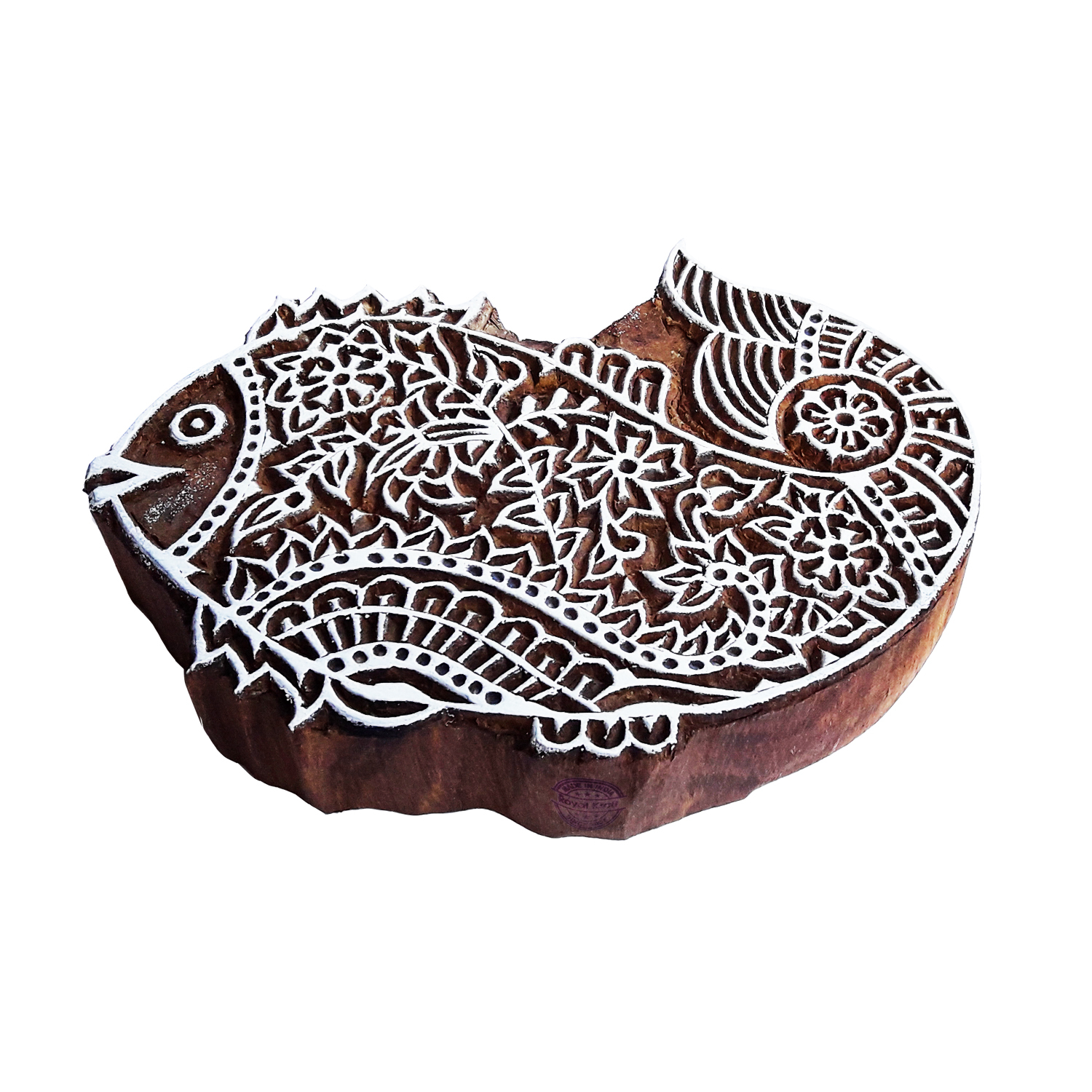 Large Animal Wooden Block Printing Stamps Core Material: Wood