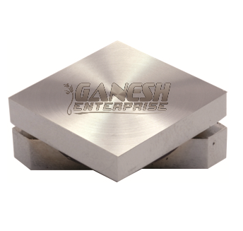 Brass Square Mirror Bracket WallTouch CD-Cut