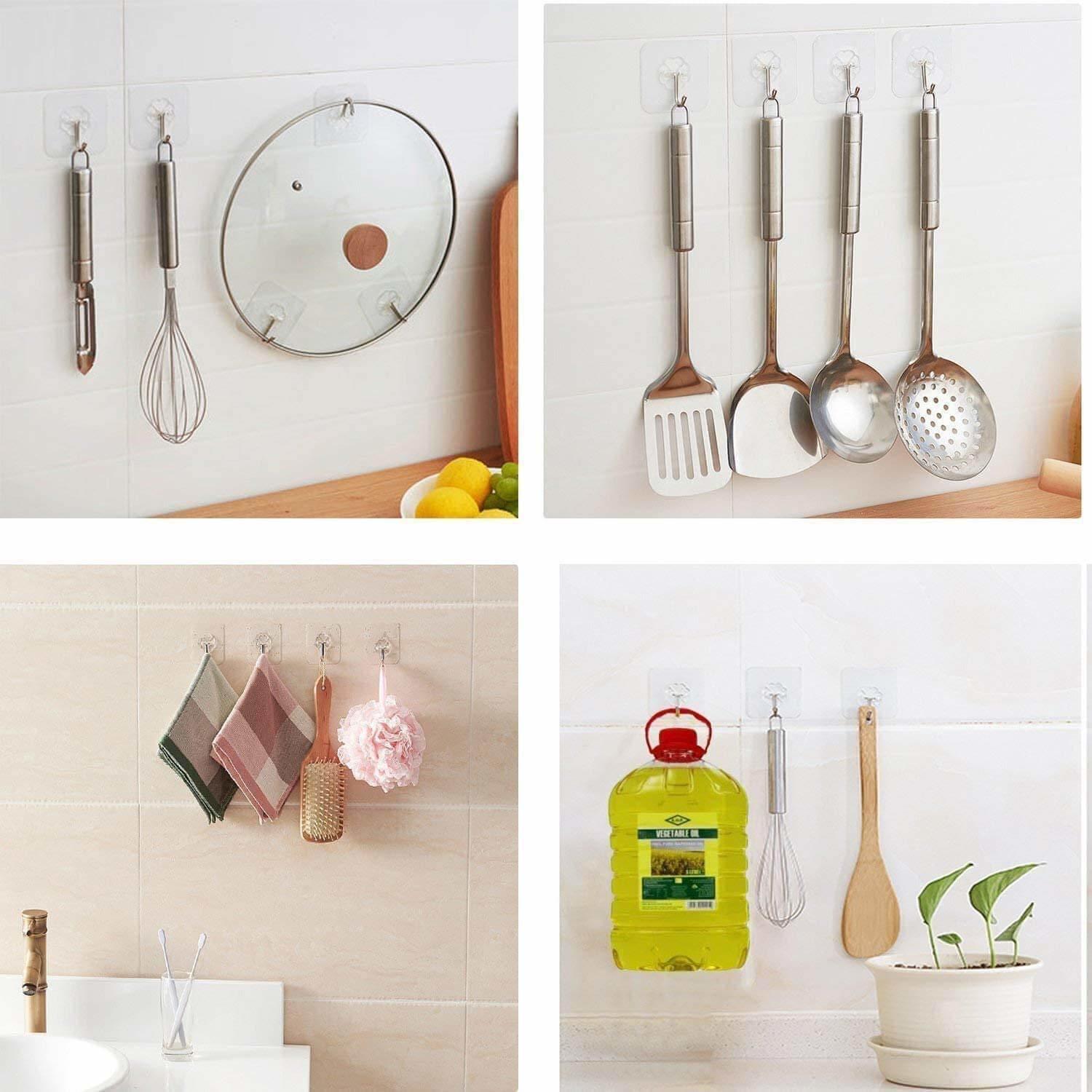 Adhesive Flower Hook, Adhesive Transparent Hook