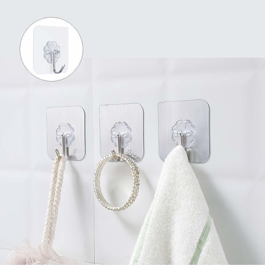Adhesive Flower Hook, Adhesive Transparent Hook