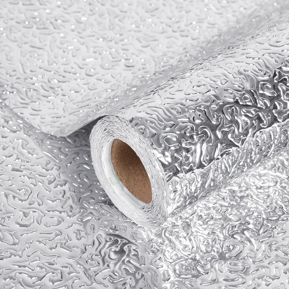 Aluminum Foil Sticker - Roll Weight: Lightweight