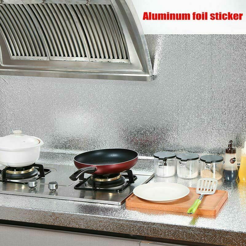 Aluminum Foil Sticker - Roll Weight: Lightweight