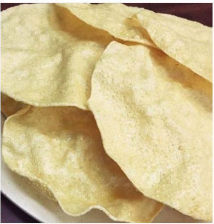 Light Yellow Plain Papad