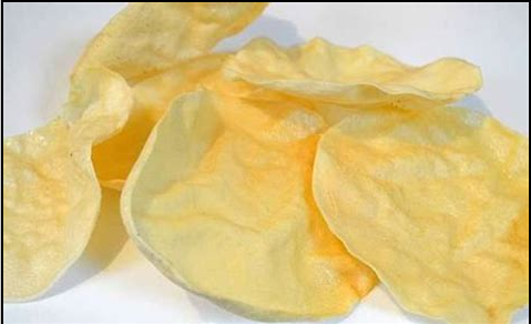 Light Yellow Plain Papad