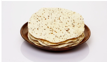 Jeera Papad - Moong Dal, 10 Cm Diameter, Brown Color | 200 Gm Weight, 6 Months Shelf Life, Cool & Dry Storage