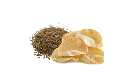 Jeera Papad - Moong Dal, 10 Cm Diameter, Brown Color | 200 Gm Weight, 6 Months Shelf Life, Cool & Dry Storage