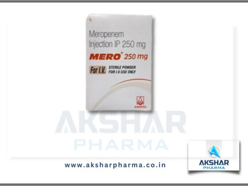 Mero 250mg Recommended For: Hospital