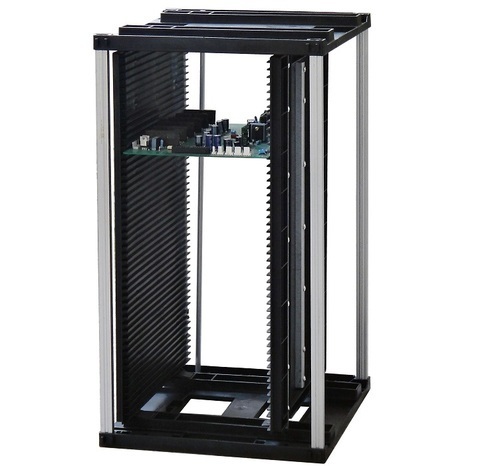 ESD Magazine Rack - Durable Steel | Anti-Static Design, Space-Saving Vertical Storage