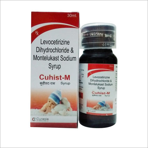 30ml Levocetirizine Dihydrochloride And Montelukast Sodium Syrup