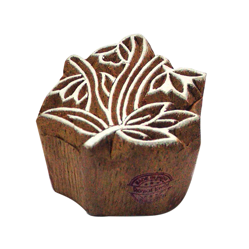 Small Tree Wooden Block Printing Stamps Core Material: Wood